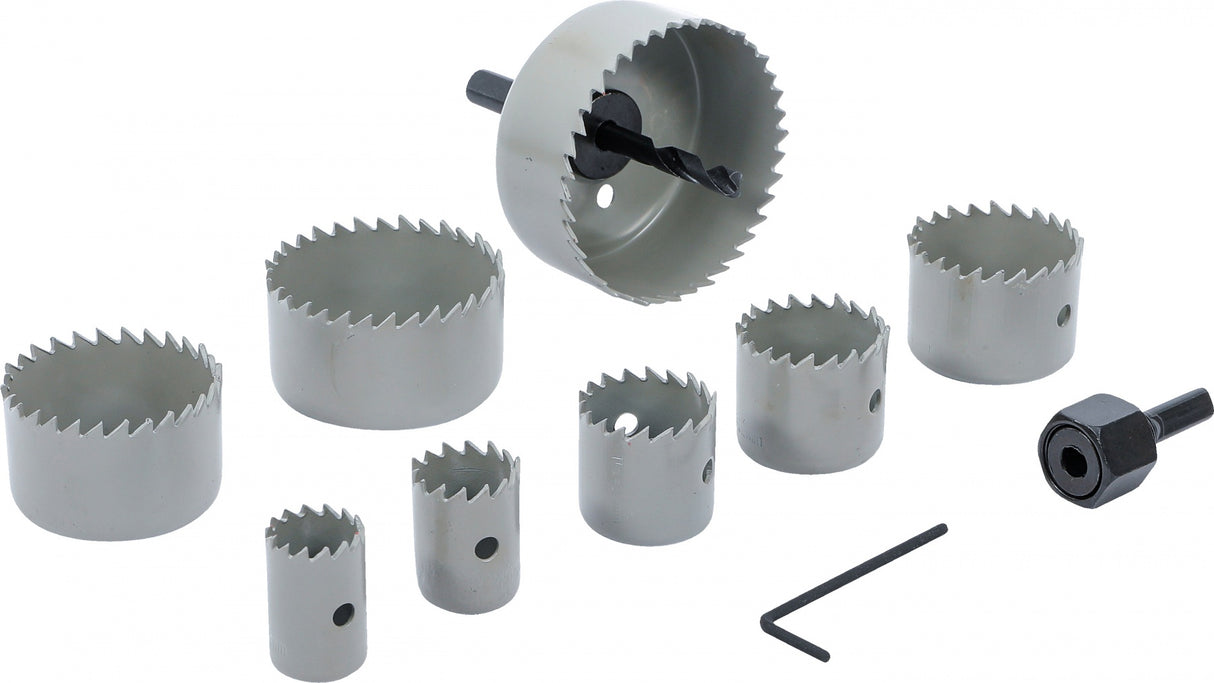 HOLE SAW SET | Ø 19 - 64 MM | DEPTH 24 MM | 11 PCS. (50315)
