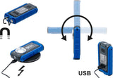 COB LED WORKSHOP LAMP WITH MAGNET AND HOOK | FOLDABLE | WITH WIRELESS CHARGING FUNCTION (85348)