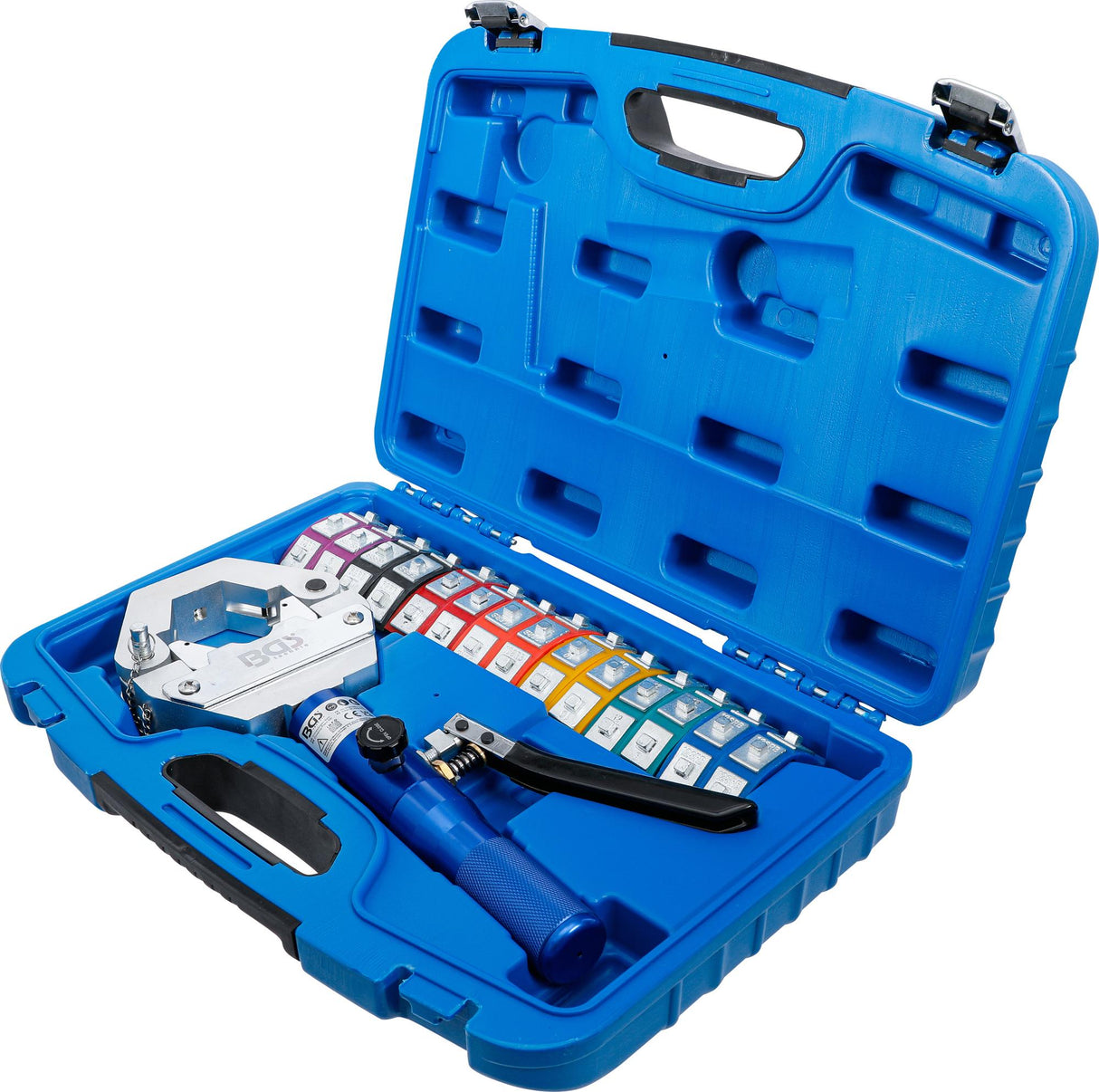 CRIMPING PLIERS SET | HYDRAULIC | FOR PRESS CONNECTIONS ON HOSE LINES (72093)