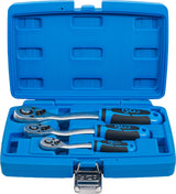 REVERSIBLE RATCHET SET | FINE TOOTH | 6.3 MM (1/4") - 10 MM (3/8") - 12.5 MM (1/2") | 3 PCS. (621)