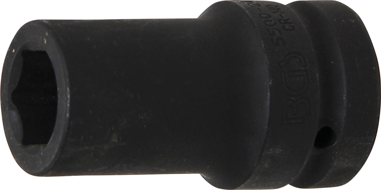 IMPACT SOCKET HEXAGON, DEEP | 25 MM (1") DRIVE | 24 MM (5500-24)