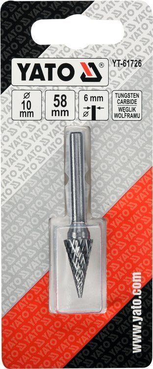 CONE WITH POINTED HEAD ROTARY FILE PREMI (YT-61726)