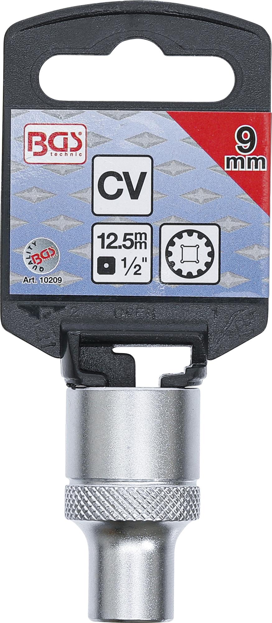 SOCKET, GEAR LOCK | 12.5 MM (1/2") DRIVE | 9 MM (10209)
