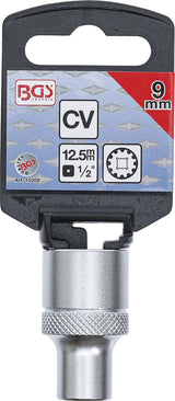 SOCKET, GEAR LOCK | 12.5 MM (1/2") DRIVE | 9 MM (10209)