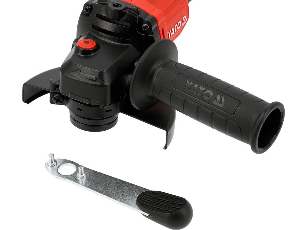 CORDLESS ANGLE GRINDER BRUSHLESS 18V 125MM WITH 2X4AH BATTERIES AND CHARGER (YT-828252)