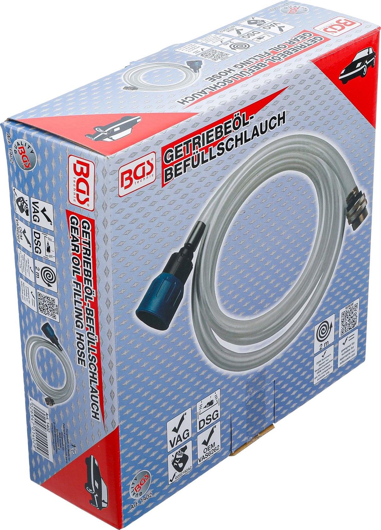 GEAR OIL FILLING HOSE FOR VAG (1402)