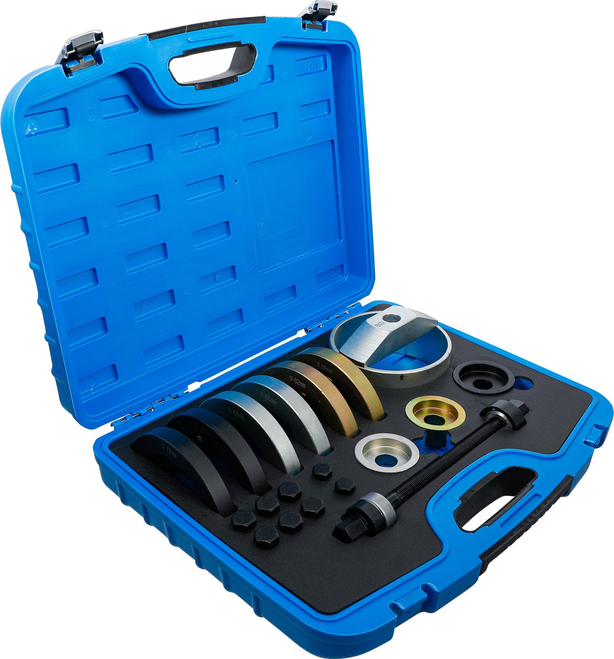 WHEEL BEARING HUB UNIT INSTALLING TOOLS SET | FOR VAG | BEARING UNIT Ø 62, 66, 72 MM (6250)