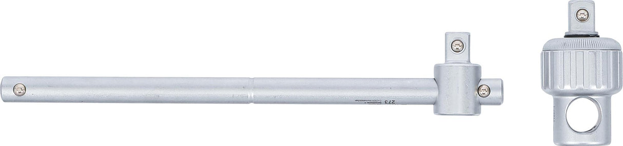 SOCKET ADAPTOR WITH RATCHETING FUNCTION | WITH SLIDING HANDLE | 12.5 MM (1/2") (71047)