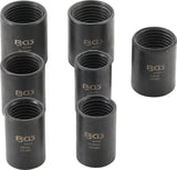 TWIST SOCKET SET (SPIRAL PROFILE) / SCREW EXTRACTOR | 12.5 MM (1/2") DRIVE | 17 - 26 MM | 7 PCS. (5291)