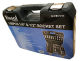 TOOL SET | 6.3 MM (1/4") + 12.5 MM (1/2") | 108 PCS. (BS78108)