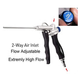 AIR BLOW GUN | 2 AIR INLETS | WITH REGULATOR (ABG001)