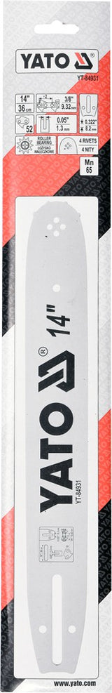 GUIDE BAR 14" 3/8"P (YT-84931)