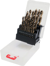 CO-HSS TWIST DRILL BIT SET 25 PCS 1-13MM (YT-41605)