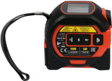 LASER DISTANCE METER W/ MEASURING TAPE (YT-73122)
