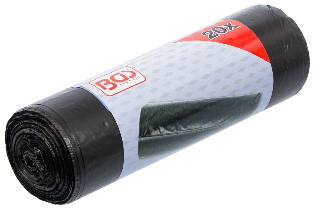RUBBISH BAGS FOR WASTE BIN 74724 | 600 X 650 MM | 20 PCS | OIL-RESISTANT (74725)