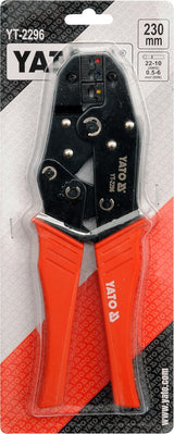 RATCHET CRIMPING PLIERS 0.5-6MM2 (YT-2296)