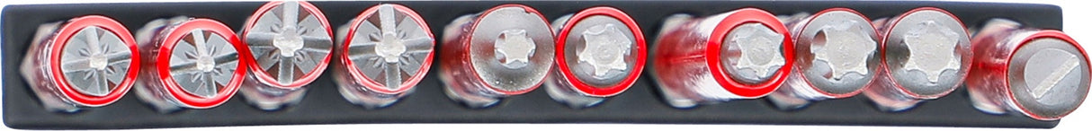 ANTI-SLIP BIT SET | MAGNETIC | 110 MM | 10 PCS. (20812)