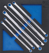 TOOL TRAY 2/3: DOUBLE RING SPANNER SET | 10 X 11 - 22 X 24 MM | 6 PCS. (4194)