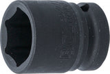 IMPACT SOCKET, HEXAGON | 12.5 MM (1/2") DRIVE | 22 MM (5222)