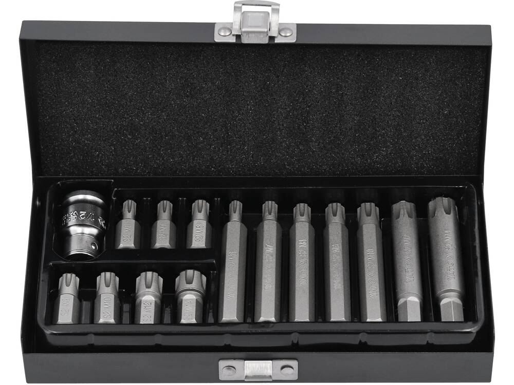 SCREWDRIVER BIT SET  RIBE M6-M14 15PCS (YT-0419)