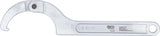 ADJUSTABLE HOOK WRENCH WITH NOSE | 80 - 120 MM (73230)
