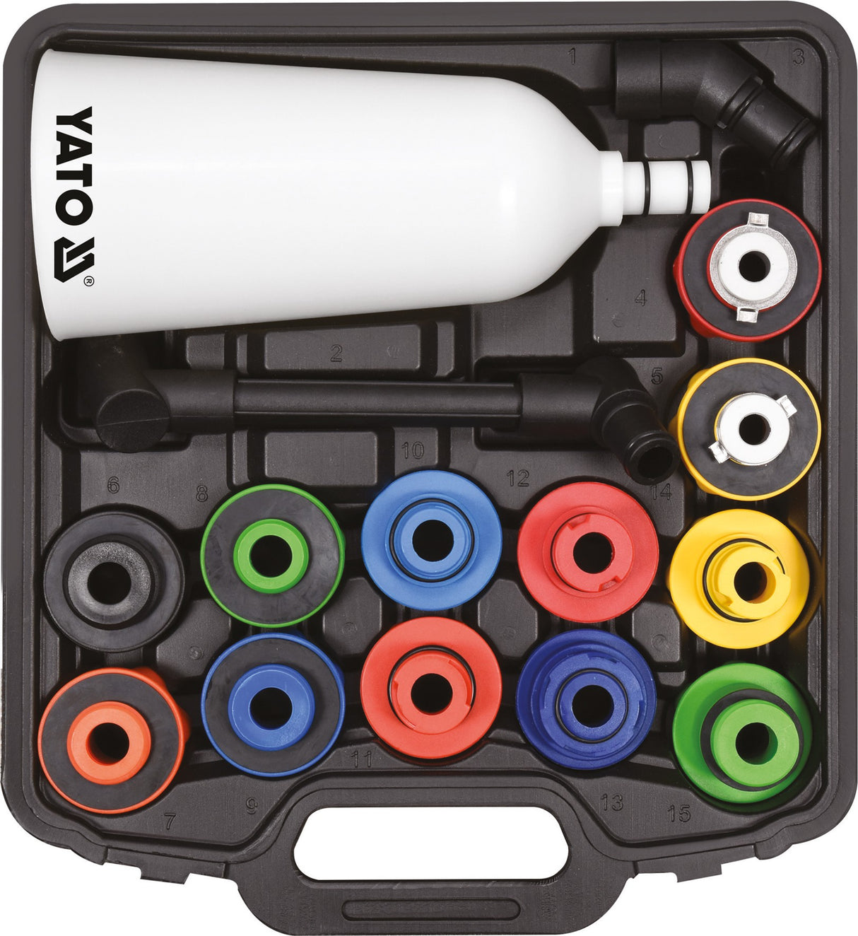 ENGINE OIL FILLER SET 15 PCS (YT-06919)