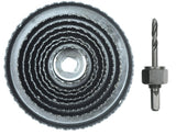 HOLE SAW SET 38-127MM / 9PCS (22572)