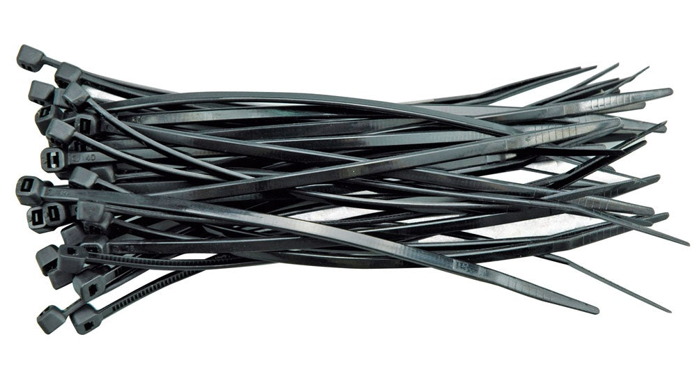 CABLE TIES 280X4.8MM 100PCS /BLACK/ (73929)