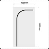 L TYPE DUST PROTECTION DOOR (YT-67221)