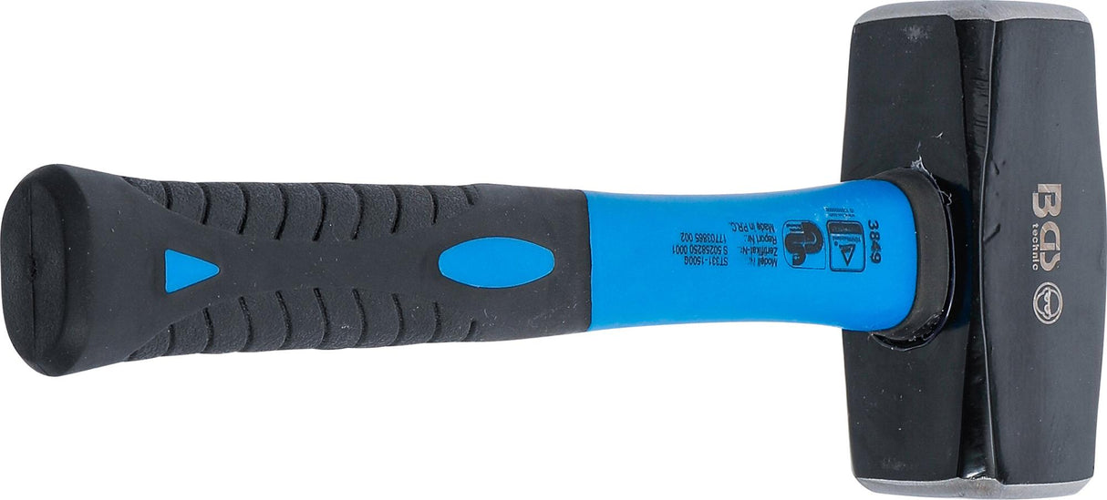 STONING HAMMER | FIBREGLAS SHAFT | DIN 6475 | 1500 G (3849)