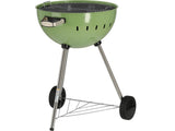 CHARCOAL BBQ, ROUNDED, 54CM GREEN (YG-20303)