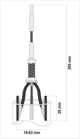 CYLINDER HONING TOOL 19-63MM (YT-05810)