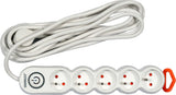 POWER STRIP W. GROUND 5S 5M (72358)