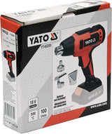 HEAT GUN 18V 550° II SPEED - BODY (YT-82285)