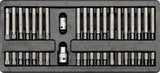 PVC TRAY WITH 40PCS SCREWDRIVER BITS (YT-5538)