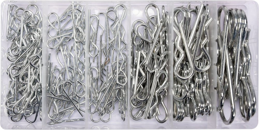 150 PCS SPRING SPLIT PINS ASSORTMENT (YT-06883)
