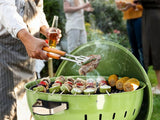 CHARCOAL BBQ, ROUNDED, 54CM GREEN (YG-20303)