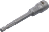 SOCKET, HEXAGON | EXTRA LONG | FOR ELECTRIC DRILLS | 6.3 MM (1/4") DRIVE | 11 MM (2767)