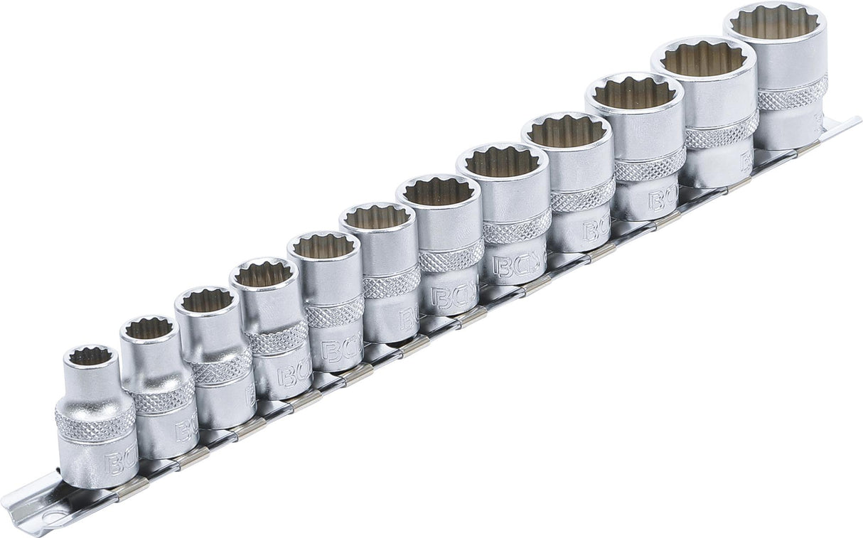 SOCKET SET, 12-POINT | 10 MM (3/8") DRIVE | 8 - 19 MM | 12 PCS. (9105)