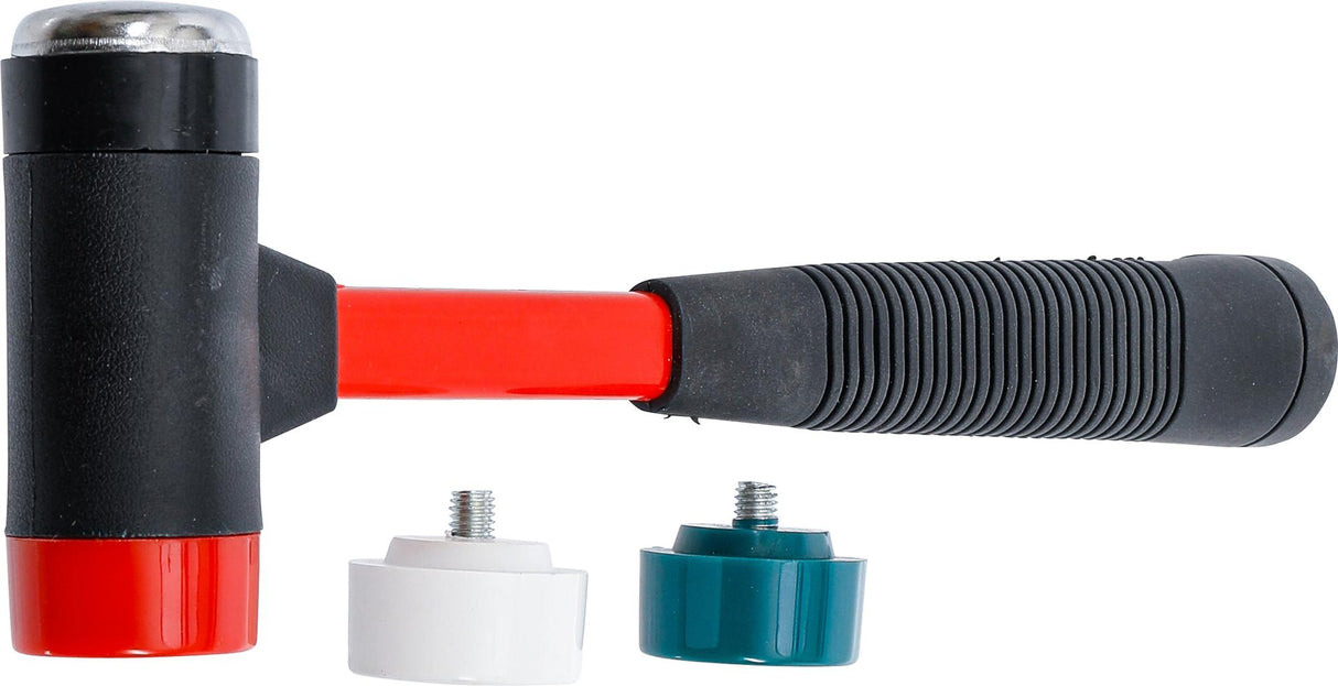 HAMMER SET WITH INTERCHANGEABLE HEADS | FIBREGLAS SHAFT | Ø 38 MM (91864)