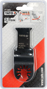 PLUNGE CUTTING SAW BLADE FOR MULTITOOL (YT-34684)