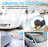 FOAM GENERATING GUN | SNOW FOAM | ALUMINUM | 1L (WG1A)
