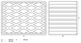 RUBBER PAD | FOR AUTO LIFTS | 160 X 120 X 100 MM (7008)