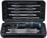 SCREWDRIVER SET WITH INTERCHANGEABLE BLADES | 11 PCS. (7988)
