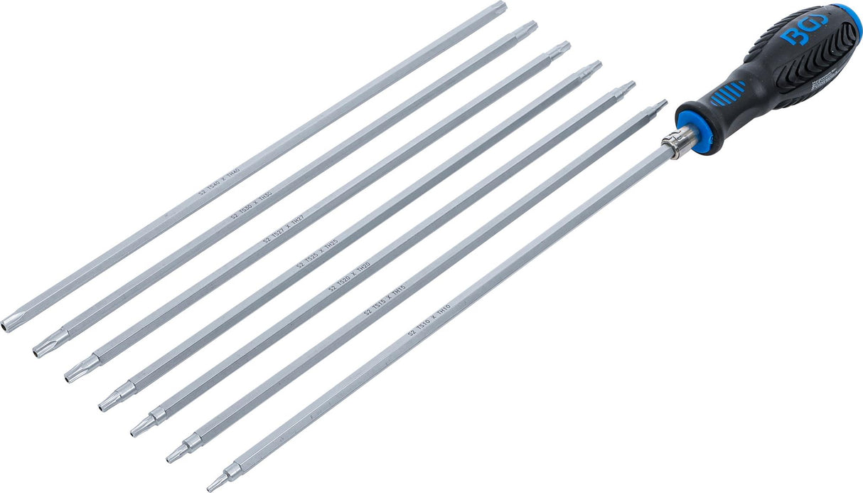 SCREWDRIVER SET WITH INTERCHANGEABLE BLADES | T-STAR (FOR TORX) / TS-STAR (FOR TORX PLUS) | 8 PCS. (2325)