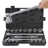 6-POINT SOCKET SET | 20 MM (3/4") | 21 PCS. (ES-4226)
