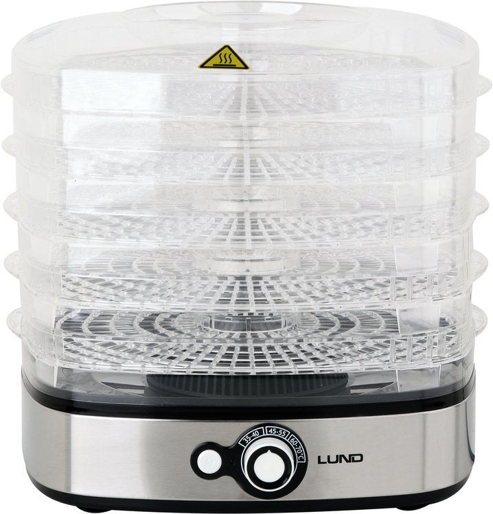 FOOD DEHYDRATOR 5 TRAYS, 420-500W (68270)