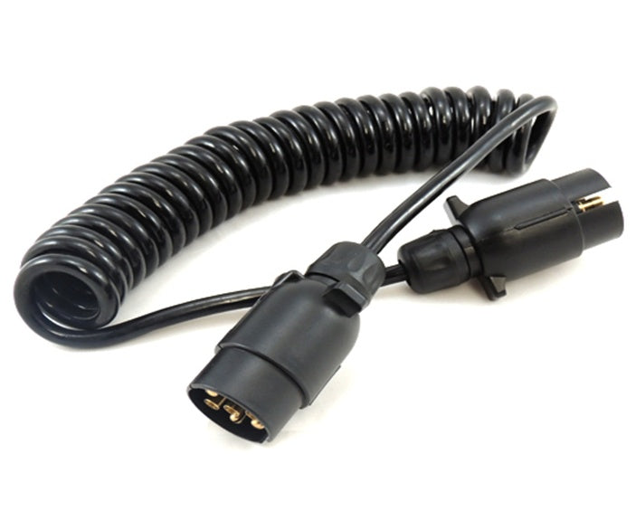 SPIRAL TRAILER CABLE 3.5 M, 2X7POL (TS35)