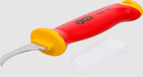 VDE CABLE KNIFE | HOOK BLADE | 180 MM (35893)