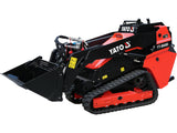 TRACKED MINI SKID STEER LOADER DIESEL YATO 24.7 HP / 650 KG (YT-86400)